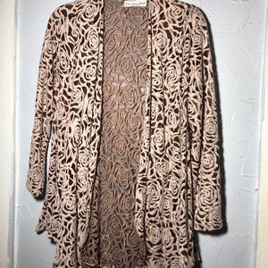 Sole Dione Studio Size S Floral Lace Cardigan